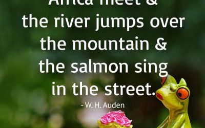 “I’ll love you, dear, I’ll love you till China and Africa meet and the river jumps over the mountain and the salmon sing in the street.”