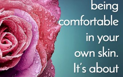 “Beauty is about being comfortable in your own skin. It’s about knowing and accepting who you are.”